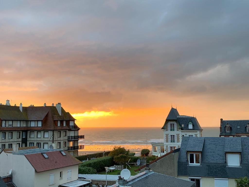 Bel Appartement 3Mns De La Plage, Belle Vue Mer ! Blonville-sur-Mer Luaran gambar